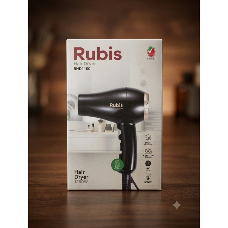 سشوار مسافرتی روبیس المان مدل RHD1100(Rubis)